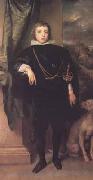 Anthony Van Dyck Portrait of prince rupert standing (mk03) USA oil painting artist